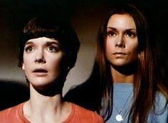 Pamela Franklin and Kate Jackson