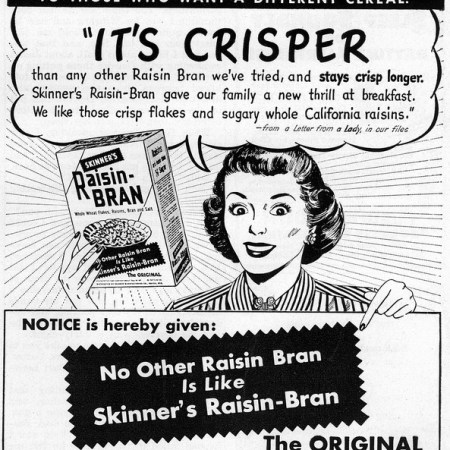 vintage raisin bran ad
