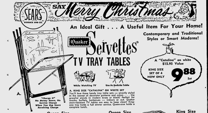 Servettes TV tray tables