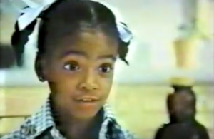 Kim Fields and Mrs. Butterworth