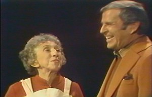 Margaret Hamilton and Paul Lynde