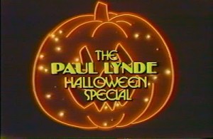 Paul Lynde Halloween Special opening graphic