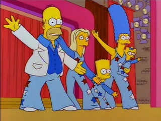The Simpson Family Smile-Time Variety Show with Fake Lisa