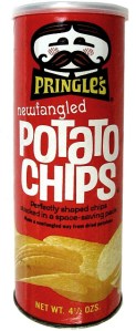 Vintage Pringles canister