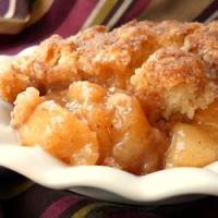 peach cobbler