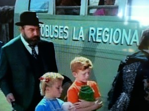 Buffy and Jody approach bus