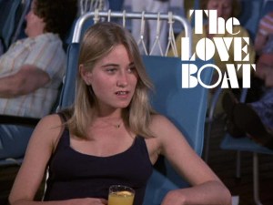 Maureen McCormick on the Love Boat