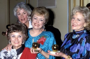 Golden Girls holding Golden Apples