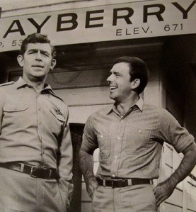 Andy Griffith and Ken Berry