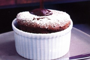 chocolate souffle