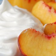 peaches and cream