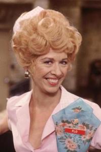 Polly Holliday as Flo on Alice