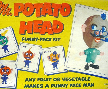 vintage Mr. Potato Head kit