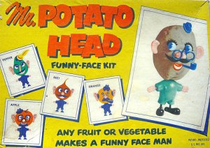 vintage Mr. Potato Head kit