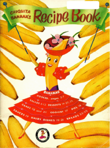 Chiquita Banana's Recipe Book
