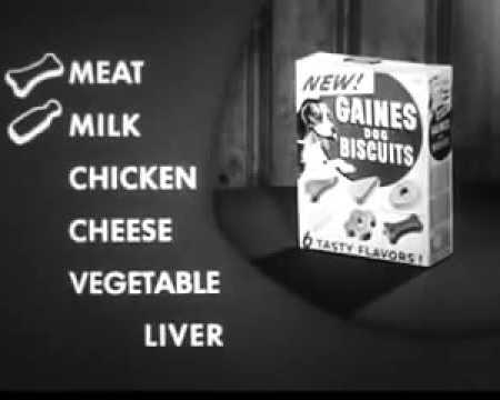 vintage Gaines biscuits package