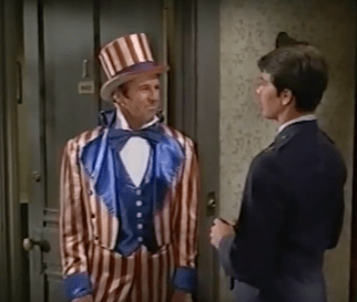 Louis B as Uncle Sam