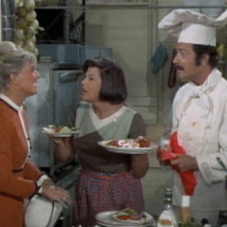 Doris Day, Kaye Ballard, Bernie Kopell on The Doris Day Show